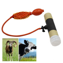Veterinary sperm collection Animal Ejaculations Cup Double Ball Tube Suits Plastic Cattle Cow Sheep Goat Semen Collection Device